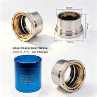 Lentille laser HXLASER D37 F100 F150 F190 F200 pour lentille de focalisation et de collimation Wsx avec support de lentille NC63 NC63A Tête de découpe laser