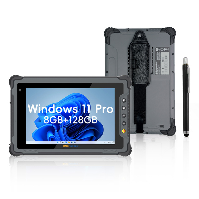 ONERugged Rugged Tablet M80J, 8 Inch Windows , 8GB+128GB, N5100, IP65 Waterproof, MIL-STD-810H, 5000mAh, Industrial Rugged PC