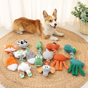 FishPrincess evcil yumuşak çiğneme oyuncaklar yeni Pet köpek interaktif çiğnemek oyuncaklar yıkılmaz gıcırtılı köpek peluş oyuncak - Product Image 1