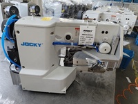 Machine à coudre automatique JOCKY JK430D-MO pour la pose de œillets et la couture de casquettes