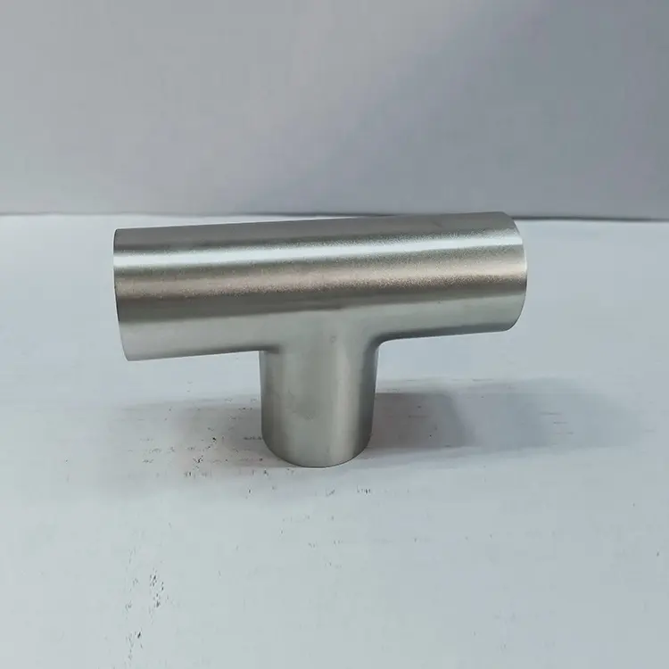 DONJOY 1 "sıhhi kelepçe bağlantı parçaları SS304 paslanmaz çelik kaynak eşit tee