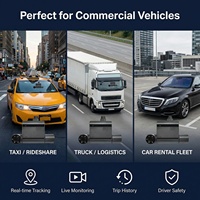4G GPS Dual Channel Car DVR 1080P FHD Perekam Video Depan dengan Streaming Langsung dan Perekaman Berulang untuk Taksi, Kendaraan Penumpang, dan Armada