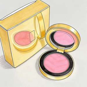 Paleta de Rubor <span class=keywords><strong>Mineral</strong></span> Facial de Marca de Alta Gama Personalizada de Fábrica, Alta Pigmentación, Polvo Vegano Puro, Resistente al Agua, Mate - Product Image 3