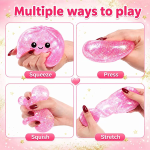 Wholesale Realistic Steamed Bun Squishy Blind Box Slow Rising Stress Relief Toy Cute Mini Squeeze Fidget Gift for <b>Kids</b> Adults - Product Image 6