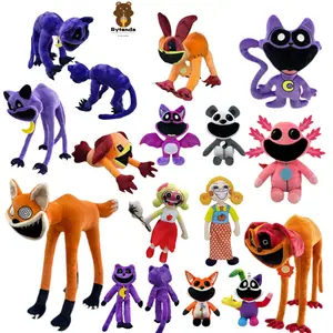 Charpter 3 Purple Cats New Toys 2024 Peluches Smiles Critters Stuffed Animal Toys Cat Plushie Catnap Plush Toy
