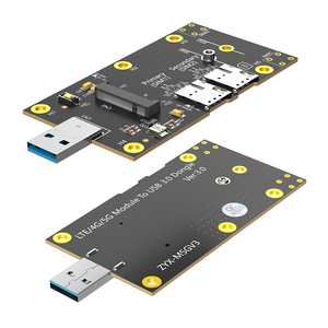 <span class=keywords><strong>M</strong></span>.<span class=keywords><strong>2</strong></span> NGFF B-Key to USB 3.0アダプター、デュアルナノSIMスロット付き4G/5Gモジュールコンバーター、アルミニウム合金製、デスクトップ/ノートパソコン用（在庫あり） - Product Image 3