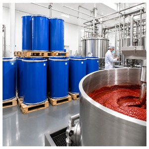 Ligne de production industrielle de concentré de tomate de grande capacité, mini-usine complète de transformation de concentré de tomate - Product Image 1