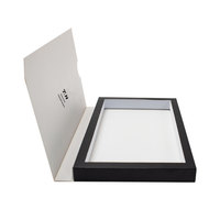 Boîte cadeau coulissante rigide personnalisée avec gaufrage UV et pelliculage mat pour coques de téléphone, montres connectées, appareils photo et électronique grand public