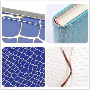 <span class=keywords><strong>Rose</strong></span> PU Cuir Livre de Croquis Journal Planificateur Organisateur Mot Journal Rechargeable Journal Cahier - Product Image 4