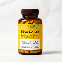Comprimés de pollen de pin à paroi cellulaire brisée chinois 250mg