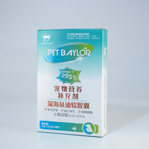 95% Omega <span class=keywords><strong>3</strong></span> huile de poisson pour animaux de compagnie pour chien Capsule douce beauté cheveux peau chat soutien immunitaire RTG Tech haute DHA EPA suppléments de soins de santé - Product Image 4