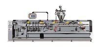 Machine d'emballage verticale automatique pour aliments en sachets avec machine d'emballage de poudre de protéines à l'azote