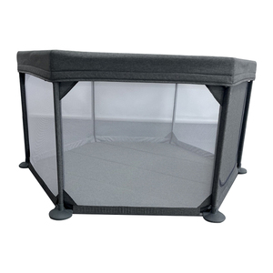 <span class=keywords><strong>Parc</strong></span> pour bébé hexagonal pour les tout-petits Clôture pour bébé pour l'intérieur et l'extérieur Sécurité robuste Cour de jeu pour bébé avec <span class=keywords><strong>matelas</strong></span> doux - Product Image 3