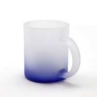 Topjlh populaire 2024 sublimation verre tasse blanc logo personnalisé motif impression verre chopes à bière pour fête bricolage produits de verres