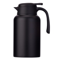 Hervidor Portátil de Gran Capacidad con Aislamiento Térmico de 24 Horas, Revestimiento de Acero Inoxidable 316 de Alta Calidad, 2000 ml, con Asa