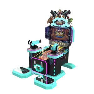 Machine de jeu d'arcade de tir Gun King avec écran de 32 pouces, simulateur de tir d'arcade, jeu de tir à monnayeur - Product Image 1