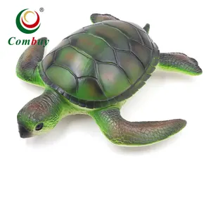 Bambini IC suono giocattoli modello animale molle di simulazione di gomma tartaruga - Product Image 1