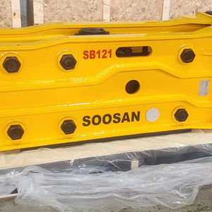 Soosan SB121 tipo superior martillo de roca silencioso martillo de roca hidráulico equipo de maquinaria pesada construcción repuestos gratis mangueras - Product Image 1