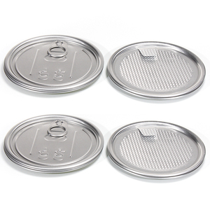 Оптовая продажа, пищевые эоэ 73 мм, алюминиевые #300, отклеиваемые крышки, пластиковая банка/бумажная банка/лопатка, легко открывающийся конец - Product Image 4