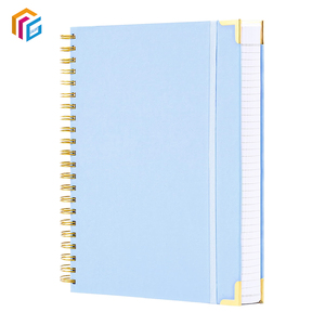 Suministros de oficina lácteos de impresión personalizada y papelería material escolar planificador de día encuadernado en espiral de tapa dura - Product Image 2