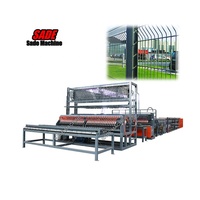Nouvelle machine SADE pour panneaux de clôture en acier pour animaux, avec moteur PLC, pour fermes de construction, pour cages à poules pondeuses et oiseaux à barreaux multi-points, en treillis métallique haute résistance