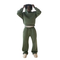 Ensemble de survêtement décontracté en coton pour homme, avec sweat à capuche et pantalon de jogging, par Custom Fundamentals