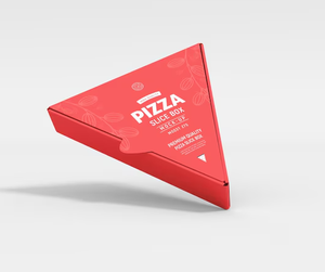 Scatole <span class=keywords><strong>per</strong></span> Fette di <span class=keywords><strong>Pizza</strong></span> Personalizzate con Logo, Contenitori Triangolari Monouso in Cartone <span class=keywords><strong>per</strong></span> Singole Fette - Product Image 6