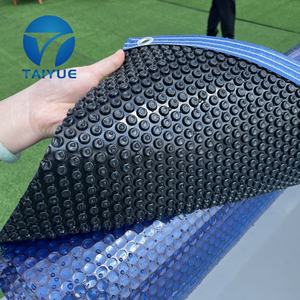 Couverture thermique solaire double couleur personnalisée de piscine à bulles en PE pour piscine - Product Image 2
