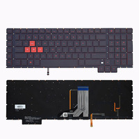 Clavier pour ordinateur portable HP 17-AN000 AN101/014/016NG TPN-Q195, clavier d'ordinateur portable avec rétroéclairage pour ordinateur portable HP