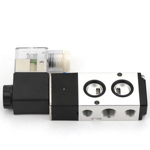 Airtac Type 5/2way 4M210- 08 1/4 Inch Thread Single Electrical Control Pneumatic Solenoid Valve - Product Image 4