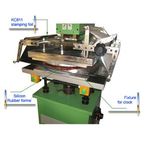 220V High Precision Semi-Automatic Pneumatic Embossing Hot Stamping Machine New Core Motors Engine Components Leather Plate - Product Image 3