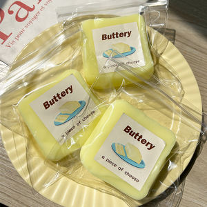 Jouets créatifs en forme de beurre en gros, jouets anti-stress à presser à rebond lent, cadeaux de vacances pour adultes et enfants - Product Image 3