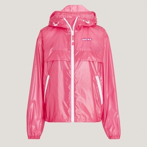 Custom Print Embroidery Patches Walking Running <b>Cycling</b> 100% Nylon Breathable Windproof Windbreaker Jackets for Women - Product Image 6