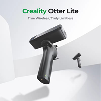 Scanner 3D Creality Otter Lite, haute précision 0,05 mm, scanner portable sans fil, couleur pleine 24 bits