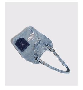 2025 new casual women's bag, <b>denim</b> <b>material</b>, brand logo - Product Image 5