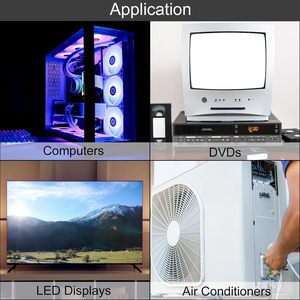 Cable plano IDC con conductor de cobre Uxcell, 10 pines, paso de 2,54 mm, 0,5 m, conector gris tipo A - Product Image 5