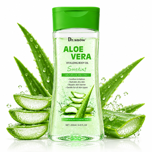Aceite corporal hidratante y nutritivo de ácido hialurónico y aloe vera al por mayor para todo tipo de piel. - Product Image 1