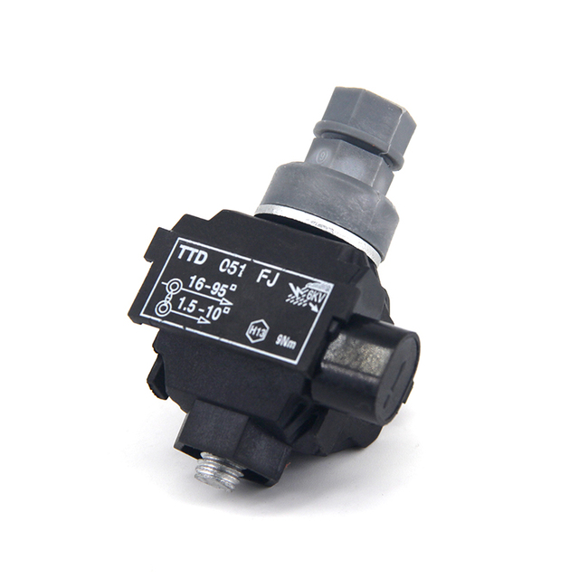 TTD051FJ Series Waterproof Power Low Voltage Copper Connectors with Nylon Housing ABC Cable Clamp Insulation Piercing Connector