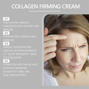 Collagen Firming Cream Moisturizing Smoothing Peeling Fine Lines Fading Anti Aging Elasticity Firming Cream for the <b>Face</b> - Product Image 2