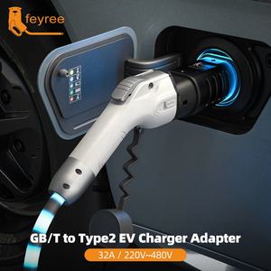 Adaptateur de prise de chargeur EV Feyree New GBT vers Type 2 7kW/22kW AC mural 1/3 phase, station de charge EV, marque chinoise - Product Image 4