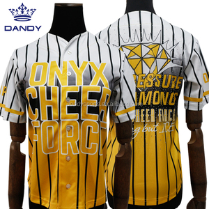 Customize <strong>Design</strong> Sublimation Breathable Cheer Practice Wear Cheerleading Team Rhinestones <strong>Baseball</strong> <strong>Jersey</strong> - Product Image 5