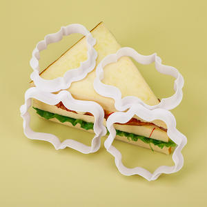 Juego <span class=keywords><strong>de</strong></span> Cortadores <span class=keywords><strong>de</strong></span> <span class=keywords><strong>Galletas</strong></span> DIY - Moldes <span class=keywords><strong>de</strong></span> Plástico para Decorar <span class=keywords><strong>Galletas</strong></span> y Fondant con Formas Irregulares - Product Image 5