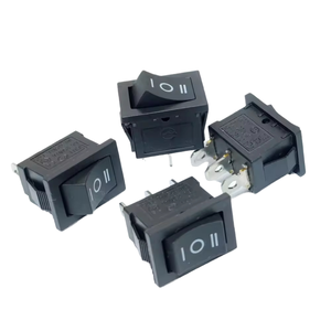 Kcd1 mô hình 3 vị trí <span class=keywords><strong>Rocker</strong></span> bảng chuyển đổi với màu xanh Chiếu Sáng Đèn cqccertified ON-OFF-on chức năng 3 pin - Product Image 4