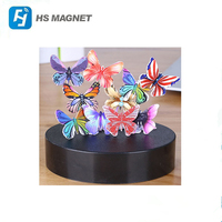 Ornements de bureau à domicile Sculpture magnétique peinte Base ovale Sculpture magnétique Jenga magnétique