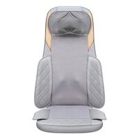 Chaise de massage par acupression pour tout le corps siège pour soulager les douleurs dorsales lumière rouge coussin de massage par pétrissage 3D chaise de bureau à domicile siège de voiture