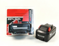Baterai Lithium Ion Kapasitas Besar Milwauk 18V 8.0Ah 21700 High Discharge untuk Perkakas Listrik Tanpa Kabel, Kemasan Blister