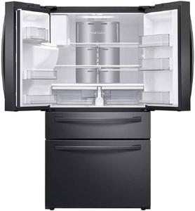 Réfrigérateur à portes françaises 4 portes de 28 pieds cubes avec écran tactile en acier inoxydable, stock limité disponible à la vente - Product Image 2