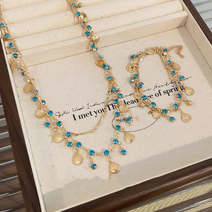 Glands Colliers Bracelet pour Femmes Fine Jewelry Light Luxury Shell Choker Necklace - Product Image 3