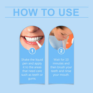 Stylo de nettoyage et de blanchiment des dents en plastique de haute qualité 3 ml, best-seller, avec rafraîchisseur d'haleine - Product Image 6
