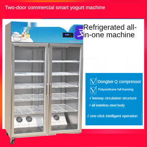 Tự Động Sản Xuất Sữa Chua Với Kỹ Thuật Số Hẹn Giờ Thương Mại Đôi 1/2 Cửa Thông Minh Sữa Chua Kiểm Soát Nhiệt Độ Sữa - Product Image 5